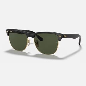 Ray-Ban Clubmaster Oversized (Not Polarized) - Matte Black